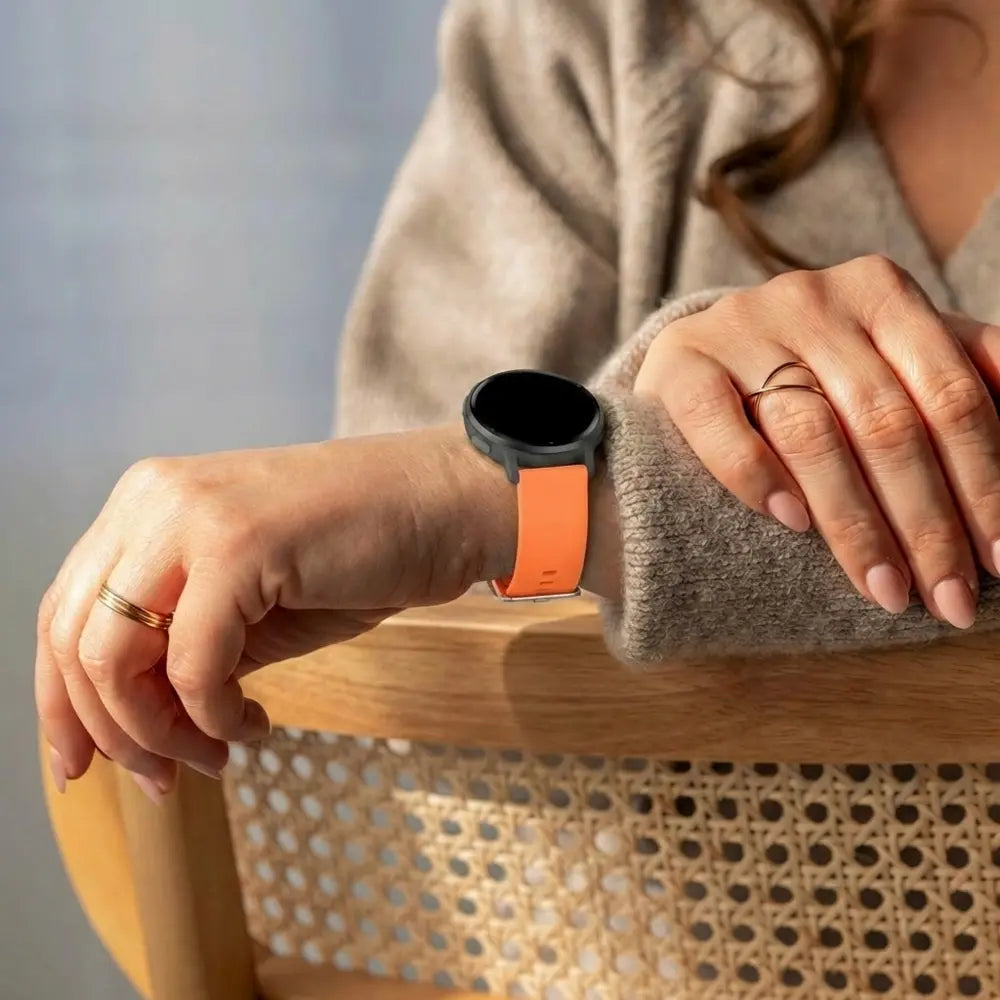 Garmin Venu 3 Silicone Classic Strap (Orange)