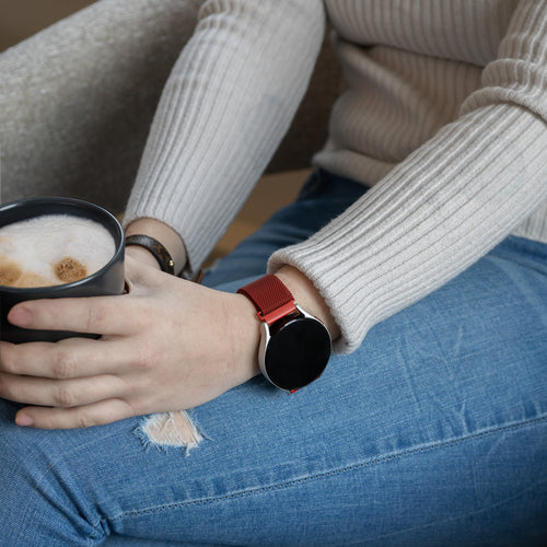 Samsung Galaxy Watch 5 Pro Milanese Strap (Red)