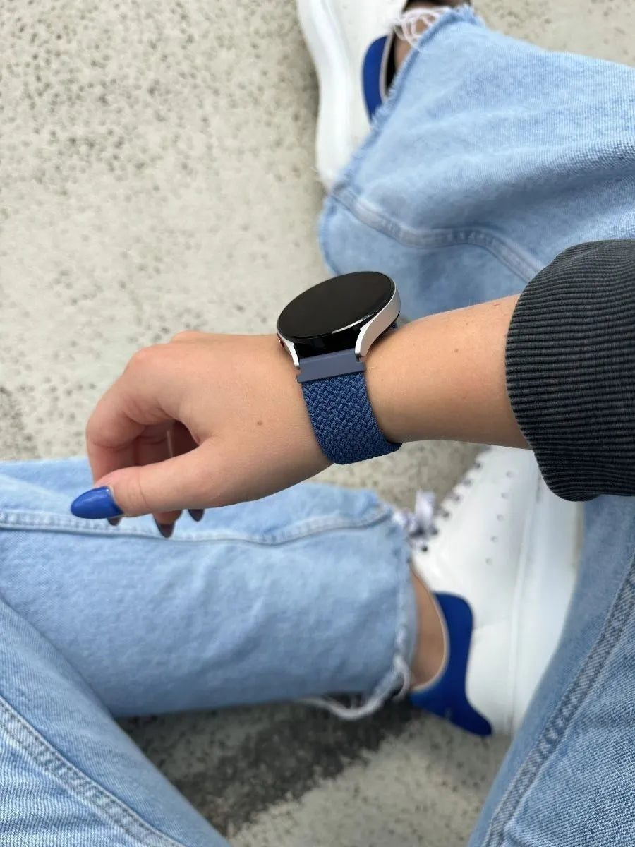 Amazfit Bip 6 Adjustable Woven Strap (Blue)