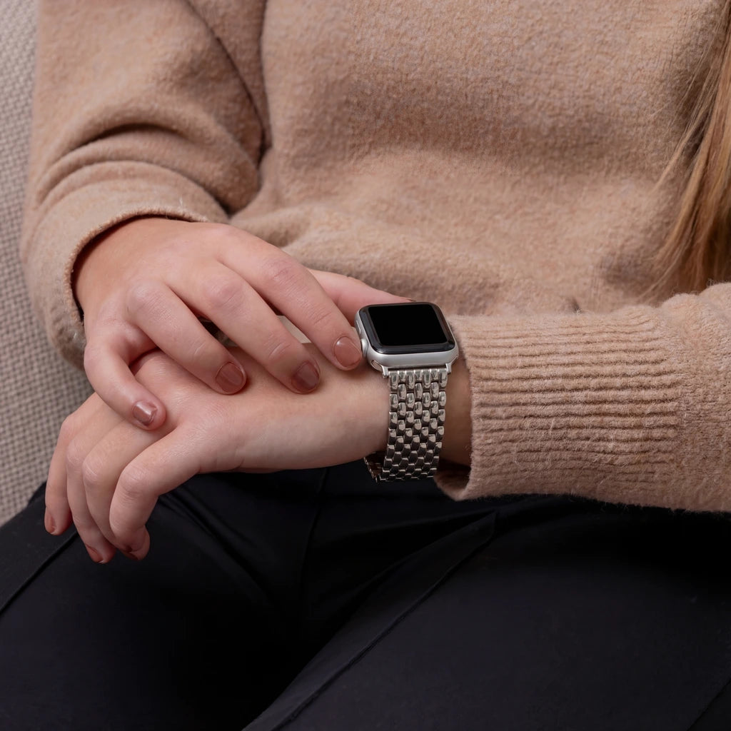 Apple Watch Steel Strap Dragon (Starlight)