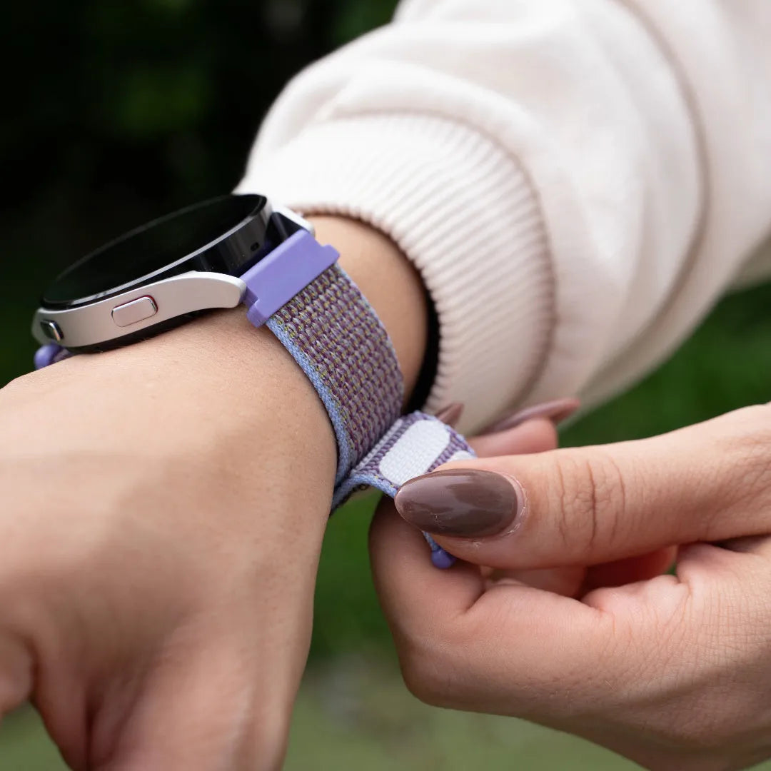 Coros Apex 2 Nylon Strap (Lilac)