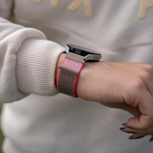 ICE Fit 1.78 Nylon Strap (Neon Pink)