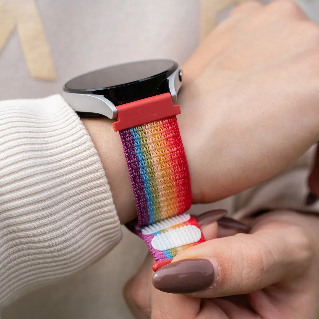 Coros Apex 2 Pro Nylon Strap (Rainbow)
