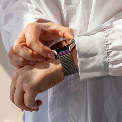 Samsung Galaxy Watch 5 40mm Milanese Strap (Pearlescent)