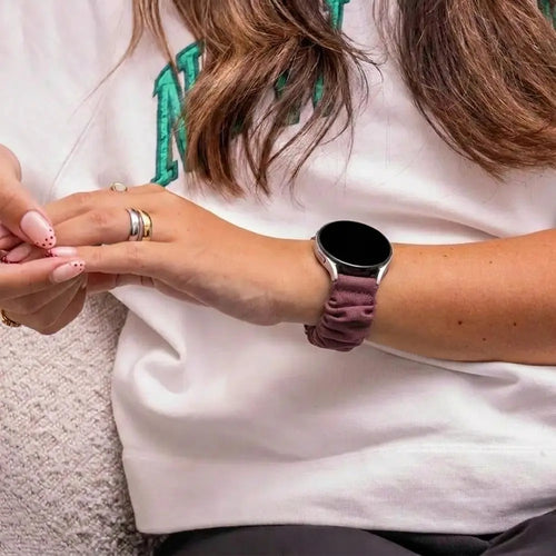 Garmin Vivoactive 6 Scrunchie Strap (Smoke Purple)