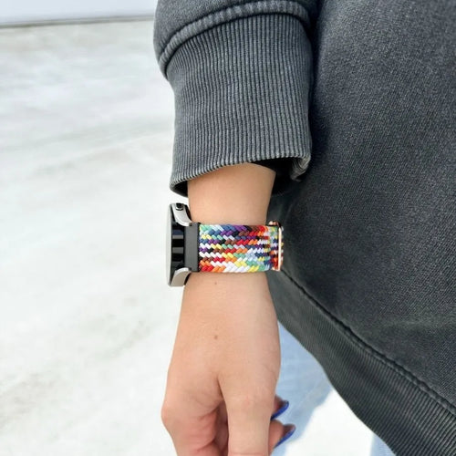 Nylon Adjustable Braided Strap, colourful, lifestyle photo