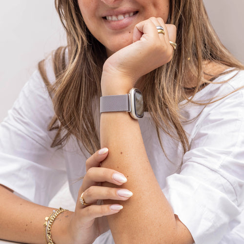 Fitbit Sense 2 Milanese Strap (Silver)