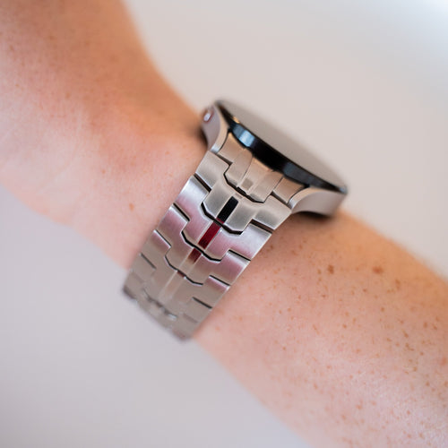 Steel Iron Strap, silver, lifestyle photo