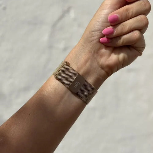 xoxo Wildhearts OnePlus Watch Milanese Strap (Rose Pink)