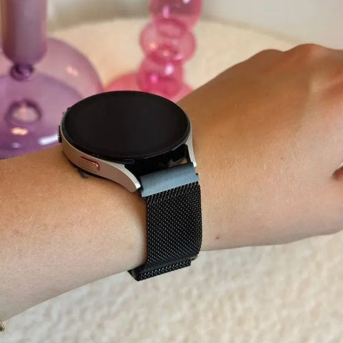 xoxo Wildhearts OnePlus Watch Milanese Strap (Black)