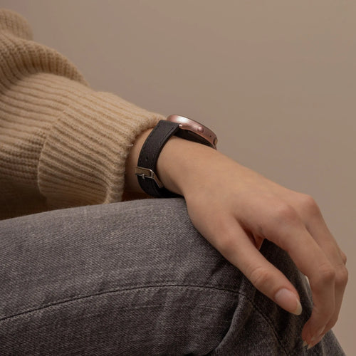 Modern Leather Strap, black, lifestyle photo