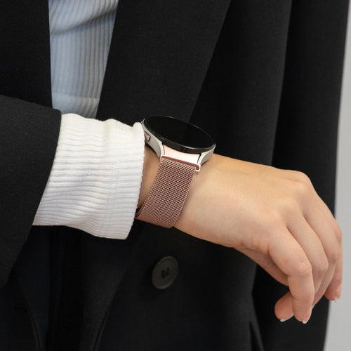 Milanese Loop Strap, pink, lifestyle photo