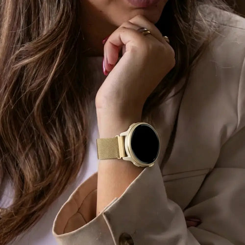Samsung Galaxy Watch Active Milanese Strap (Gold)