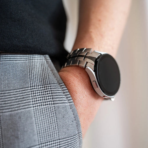 Steel Iron Strap, silver/black, lifestyle photo