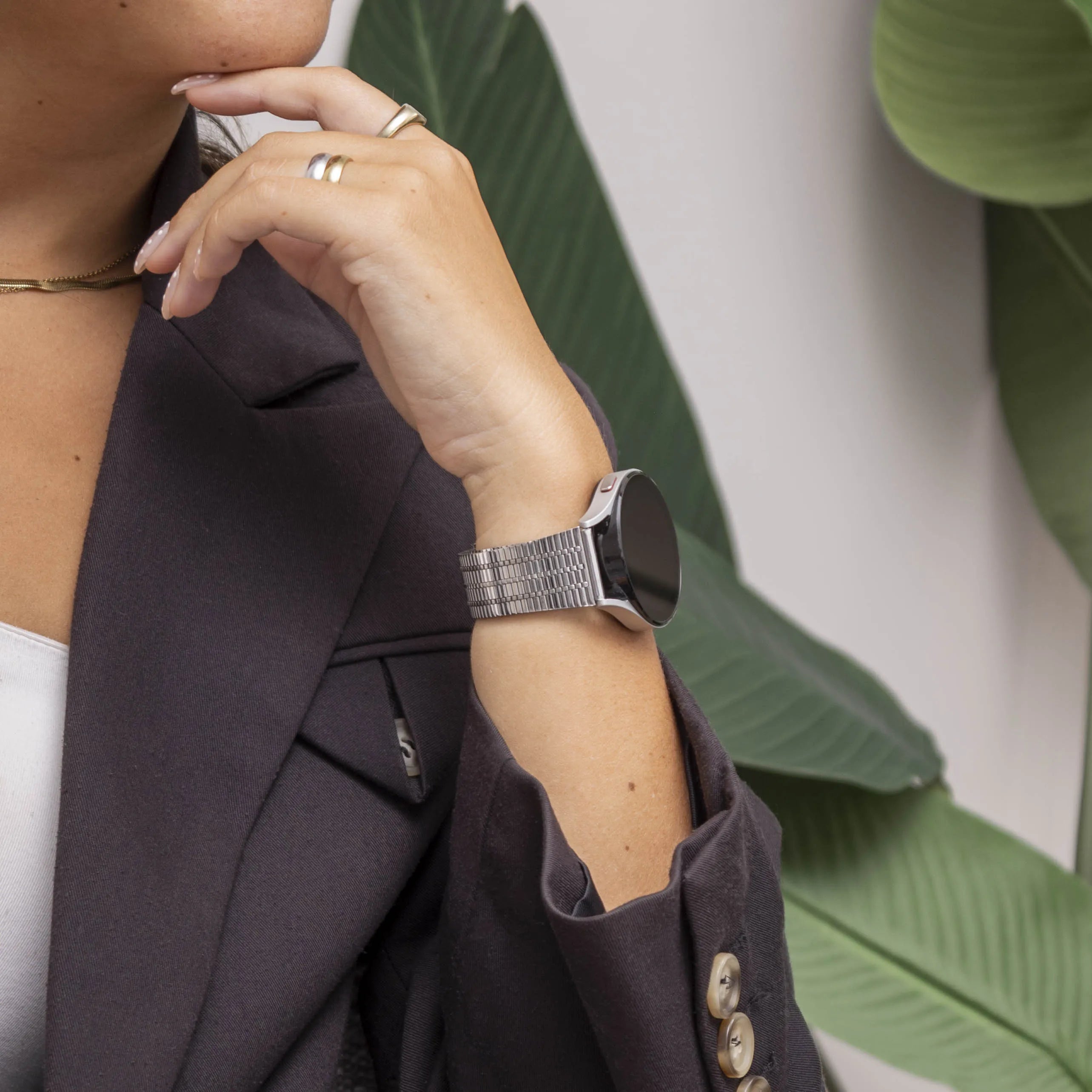 Xiaomi Amazfit Bip Fine Steel Strap (Silver)