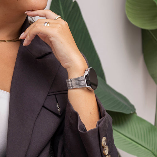 Samsung Galaxy Watch 5 44mm Fine Steel Strap (Silver)