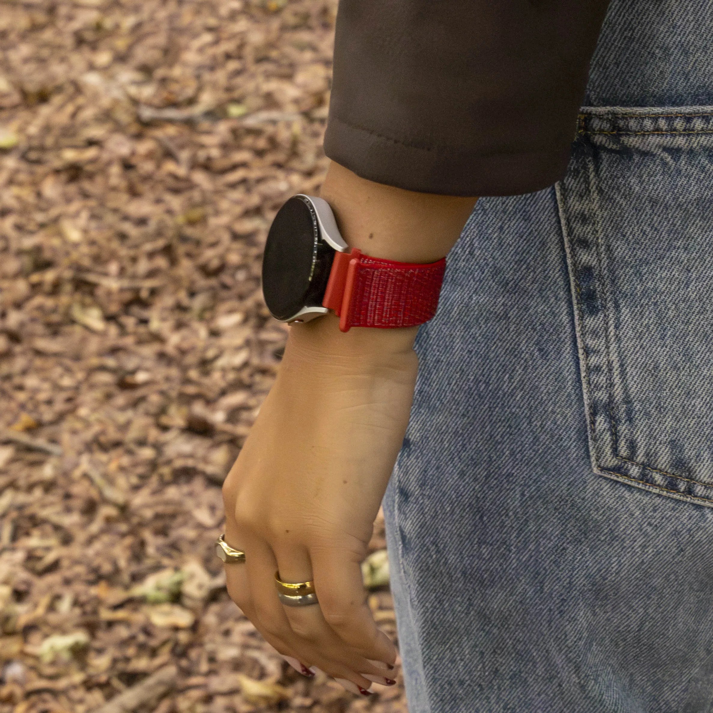 Polar Ignite Nylon Strap (Red)