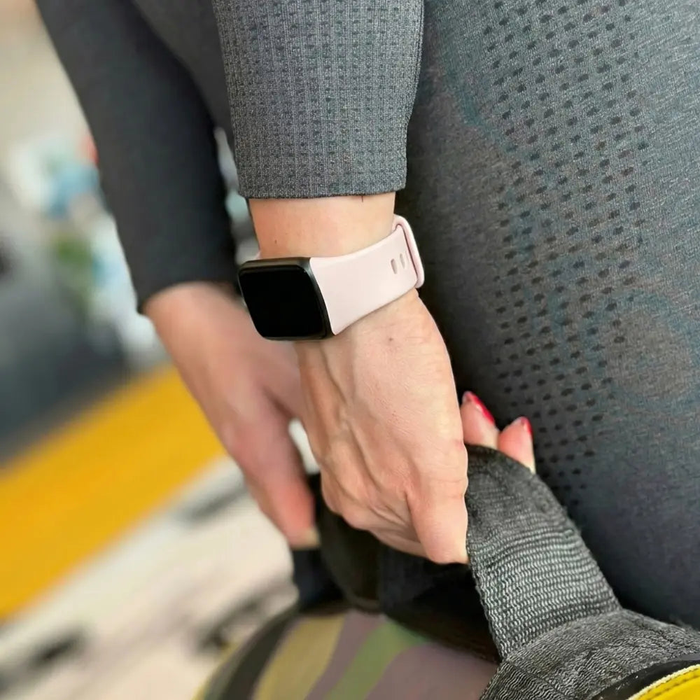 Fitbit Charge 5 Silicone Strap (Light Pink)