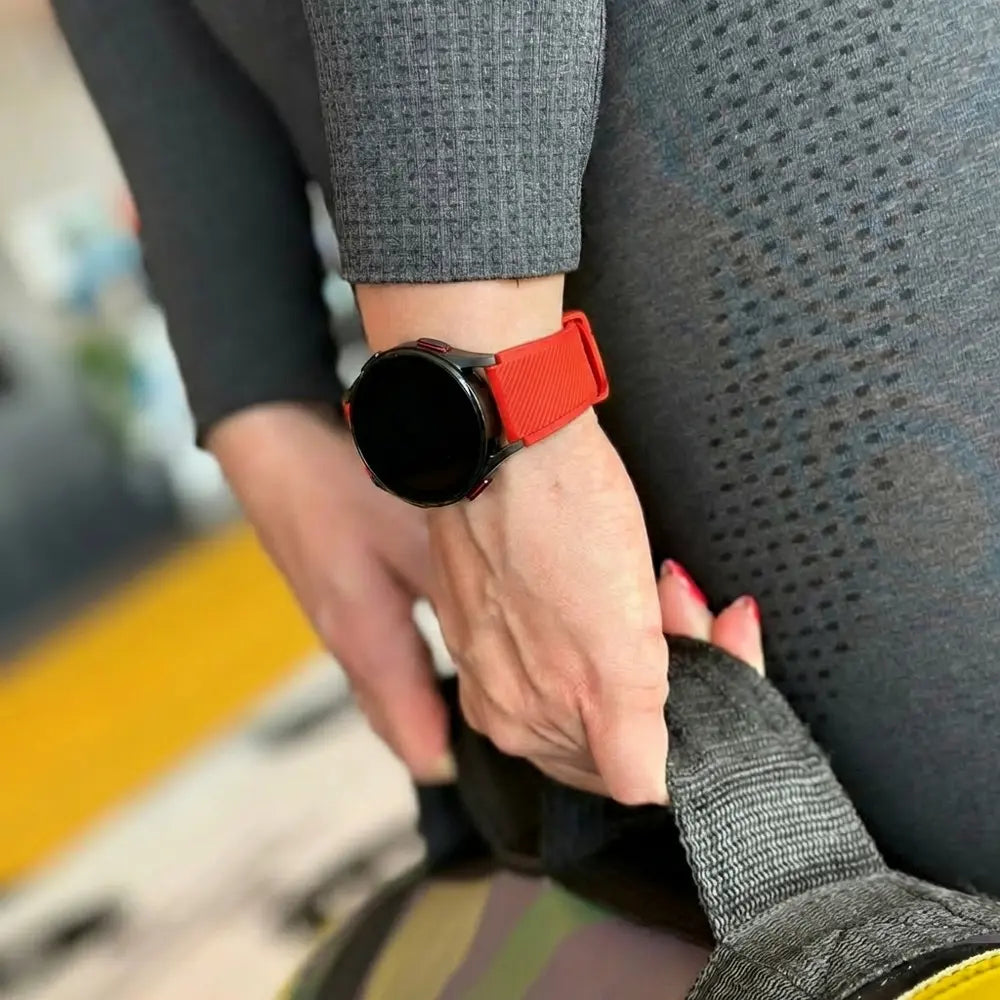 Samsung Galaxy Watch 7 - 40mm Silicone Strap (Red)