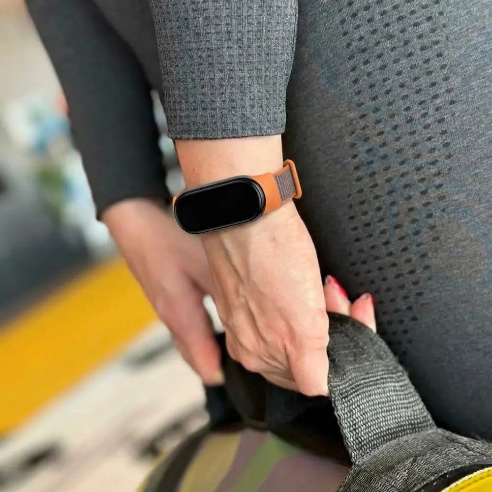 Xiaomi Smart Band 9 Nylon Strap (Orange-Brown)