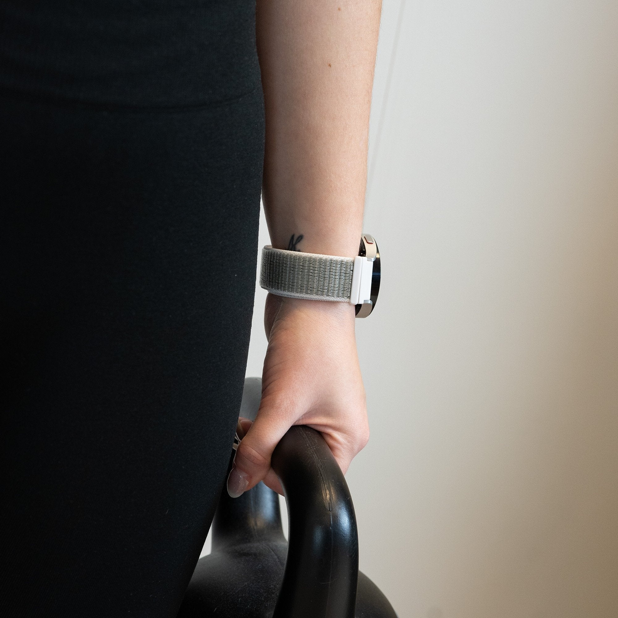 Nylon Loop Strap, grey, lifestyle photo
