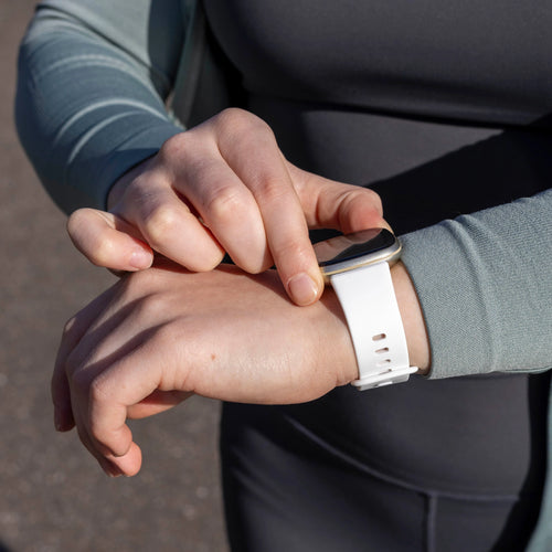 Fitbit Sense 2 Silicone Strap Classic (White)