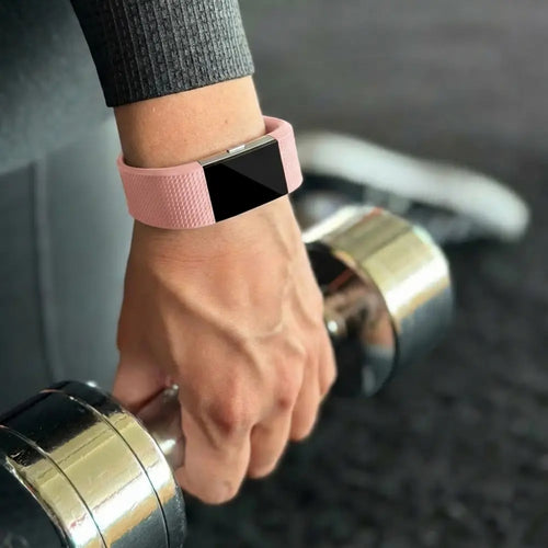 Fitbit Charge 2 Silicone Strap (Pink)
