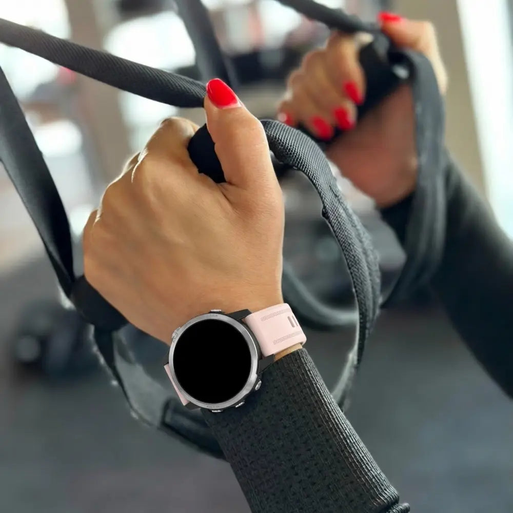 Garmin Fenix 7s Silicone Strap (Light Pink)
