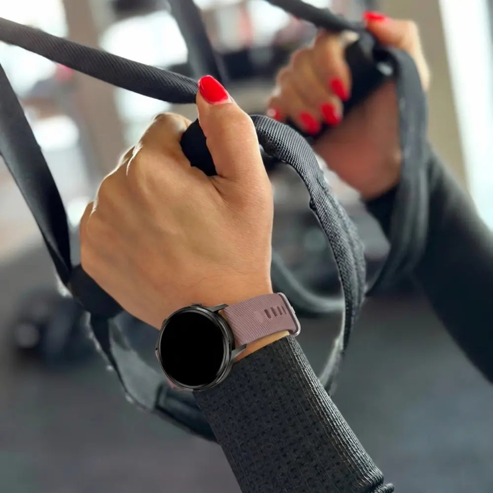 Bandz Garmin Vivoactive 4s Silicone Strap 'Deluxe' (Lavender)