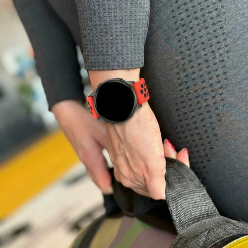 Bandz Garmin Bounce 2 Sport Strap 'Deluxe' (Red-Black)