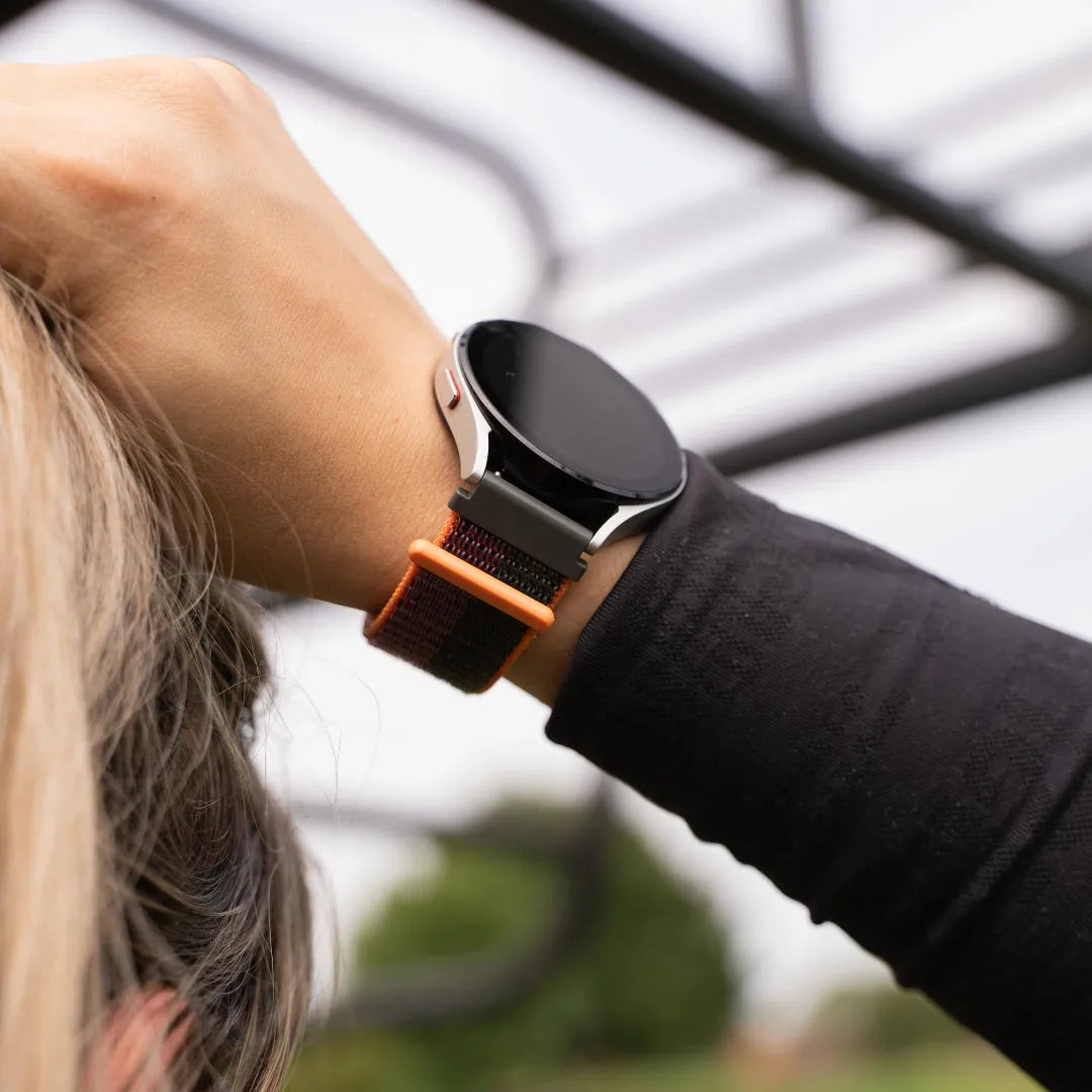 Gard Pro Health Smartwatch 2 Nylon Strap (Dark Cherry)