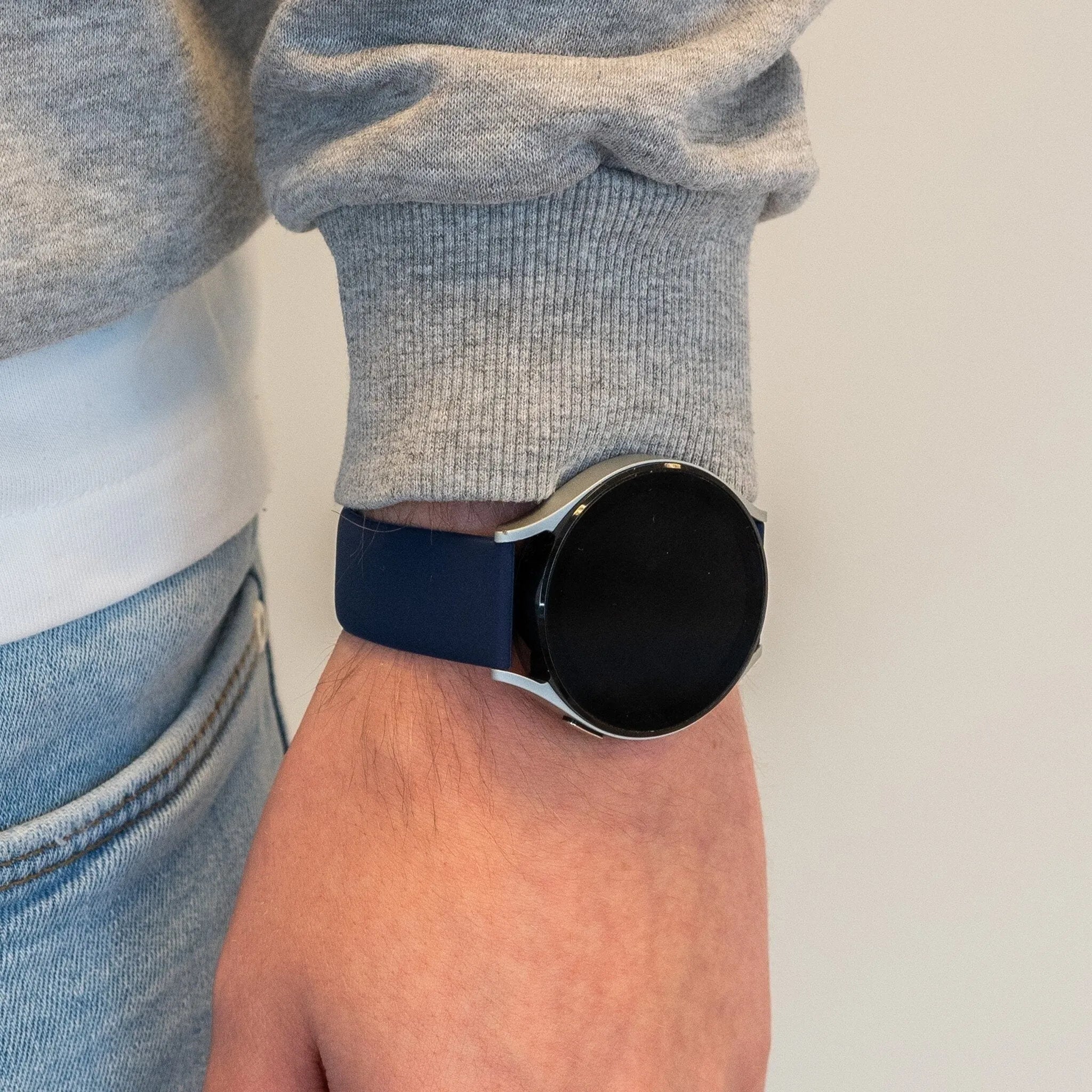 Bandz Oppo Watch X2 Sport Strap 'Deluxe' (Dark Blue)