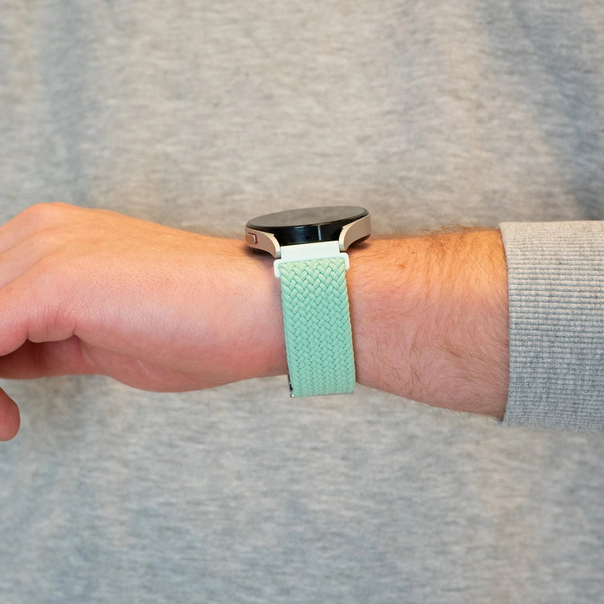 Bandz Xiaomi Amazfit Bip Woven Nylon Strap (Turquoise)