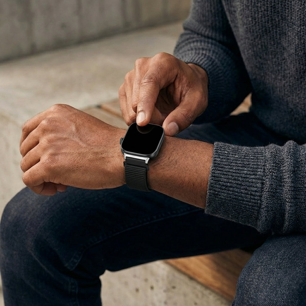 Xiaomi Smart Band 8 Pro Nylon Strap (Black)
