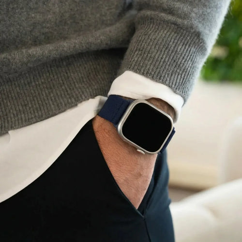 Apple Watch Elastic Strap (Dark Blue)