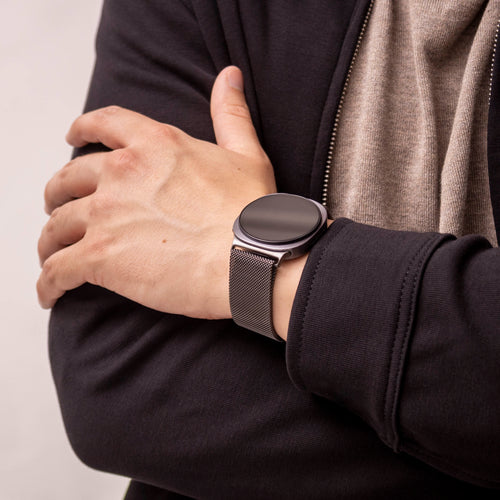 Samsung Galaxy Watch 8 Classic Milanese Strap (Space Grey)