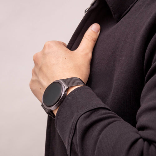 Samsung Galaxy Watch 8 Classic Milanese Strap (Black)
