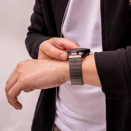 Luxury Titanium Strap, graphite, lifestyle photo