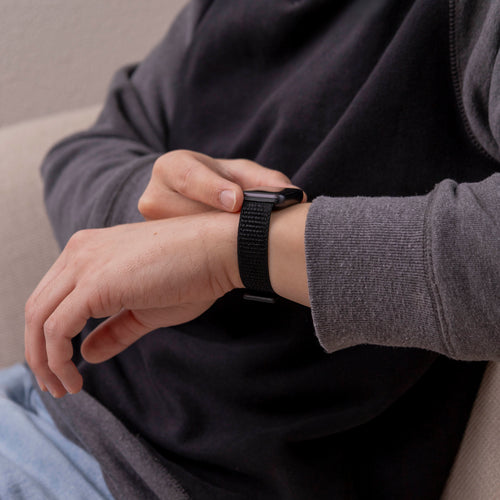 Samsung Galaxy Fit 3 Nylon Strap (Black)
