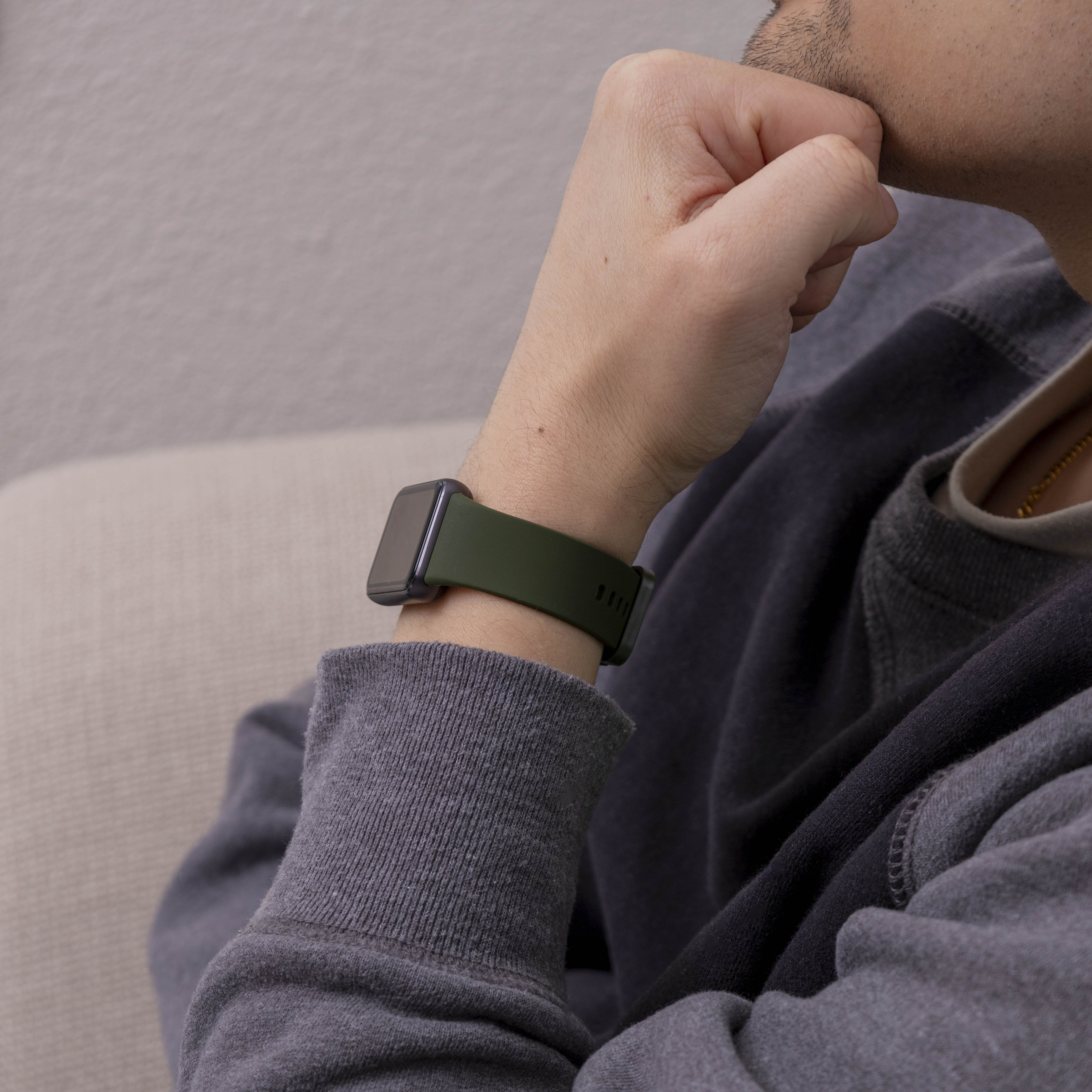 Samsung Galaxy Fit 3 Silicone Strap (Green)