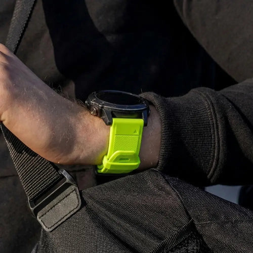 Garmin Fenix 5 (Plus)/6 (Pro) Silicone Strap (Light Green)