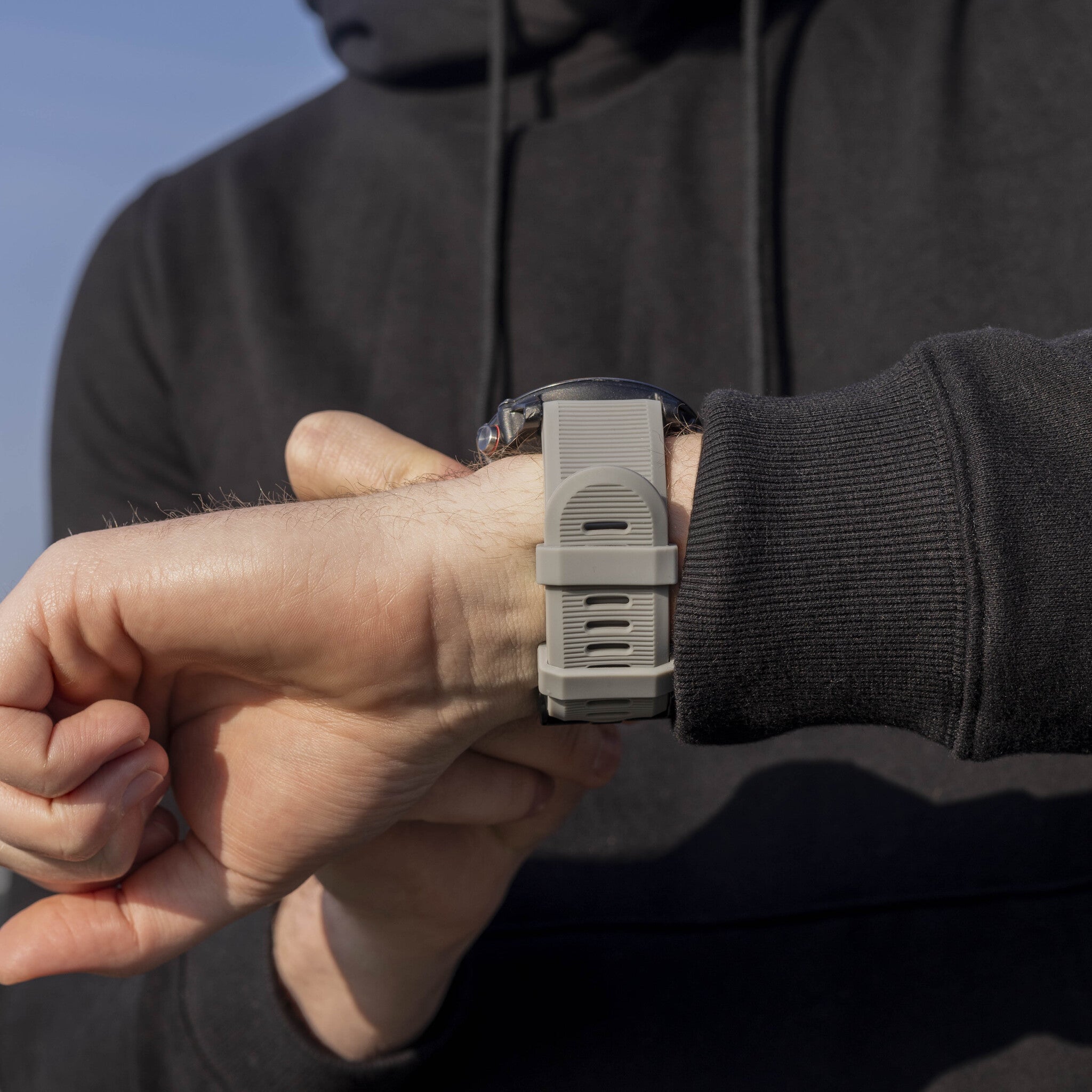 Garmin D2 Charlie Silicone Strap (Grey)