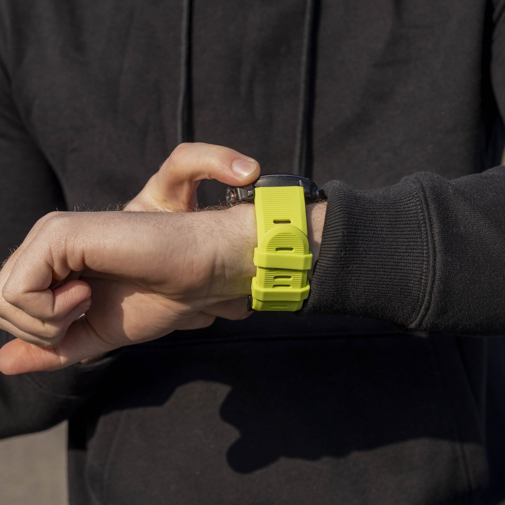 Garmin Fenix 3 Silicone Strap (Light Green)