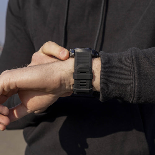 Garmin Instinct 3 - 50mm Silicone Strap (Black)