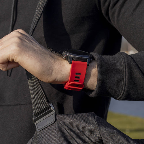 Garmin Tactix 7 Pro Sport Buckle Strap (Red/Black)