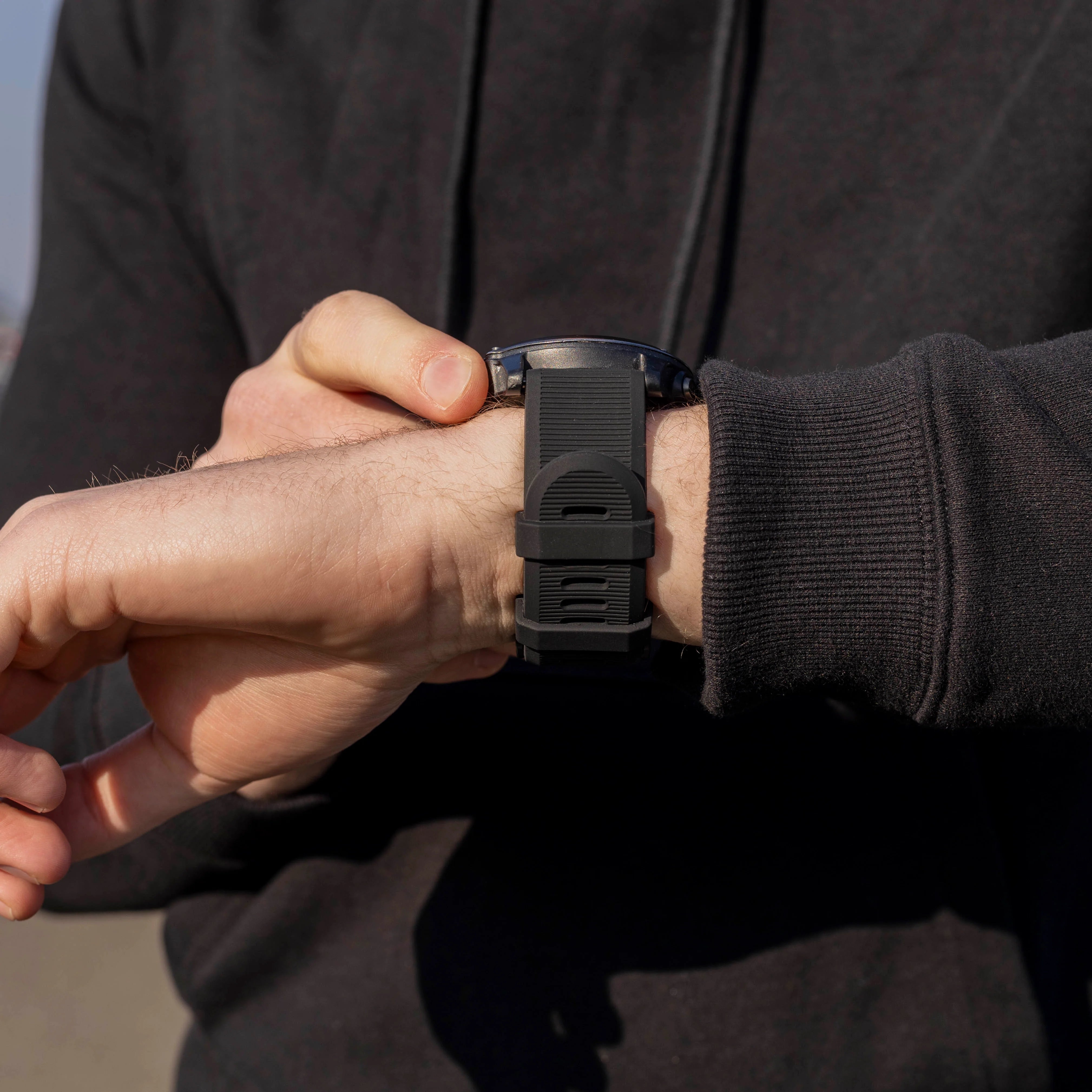 Garmin Fenix 7 Silicone Strap (Black)
