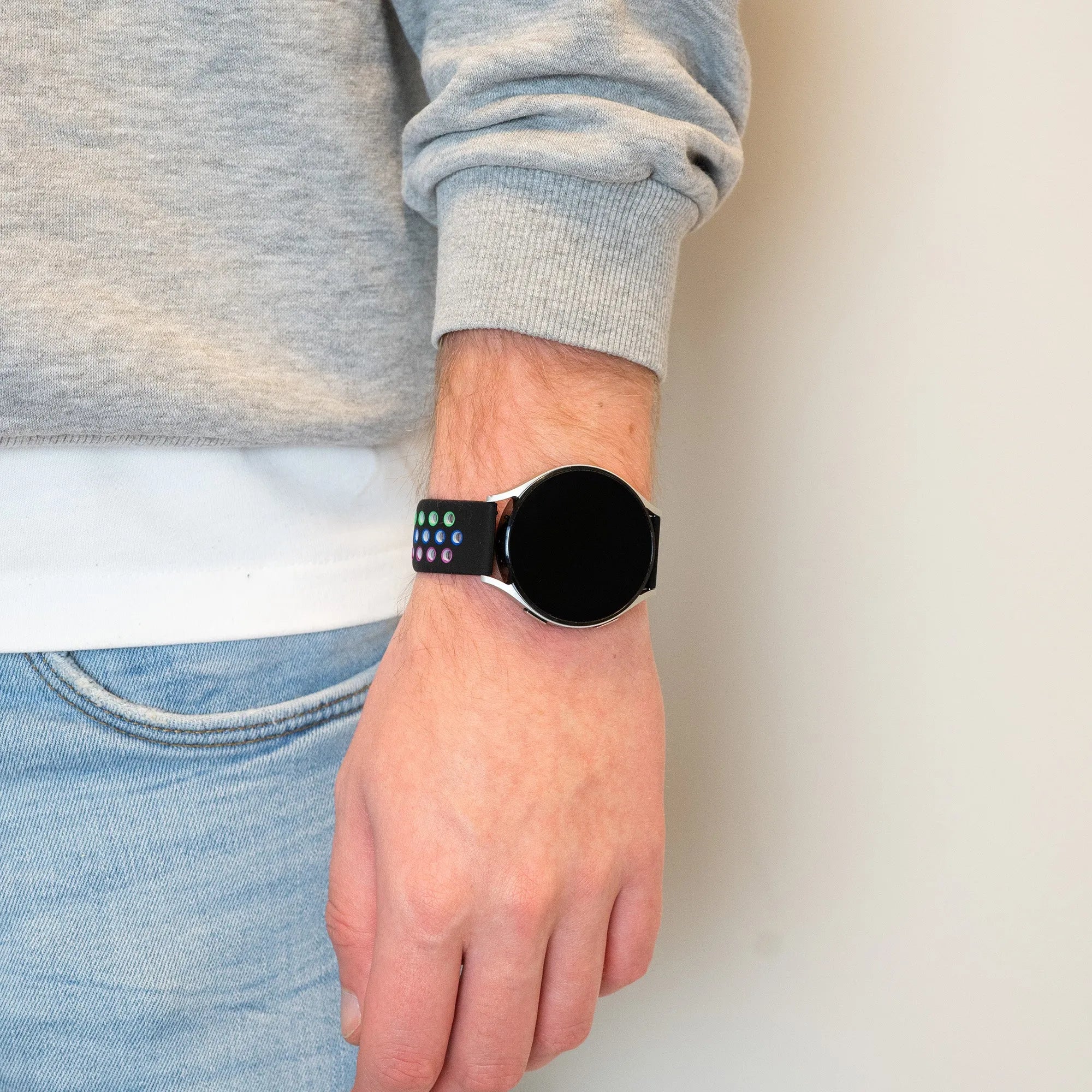 Bandz Coros Pace 2 Sport Strap 'Deluxe' (Black/Colourful)