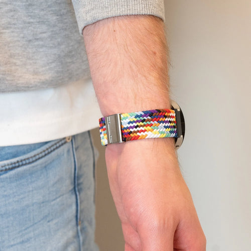 Bandz Polar Ignite Woven Nylon Strap (Rainbow)