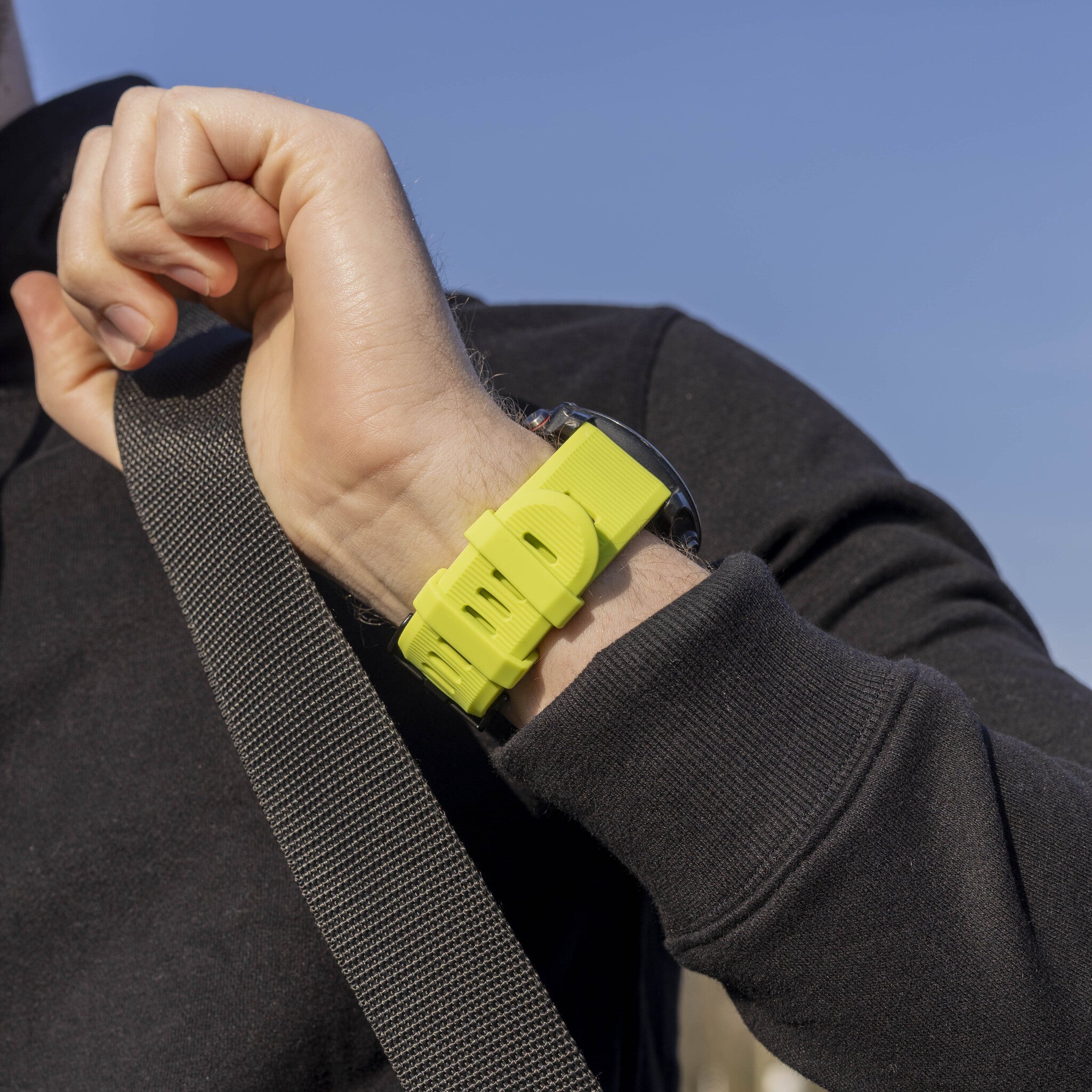 Garmin Fenix 3 Silicone Strap (Light Green)