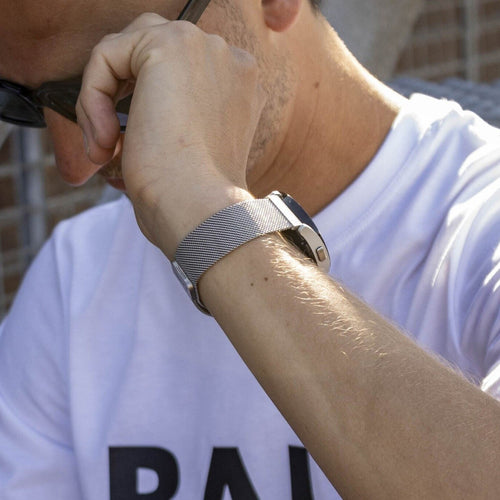 BALR Samsung Galaxy Watch 7 40mm Milanese Strap (Silver)